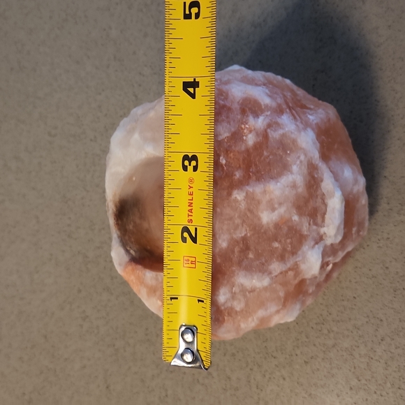 Pink Himalayan Salt Candle Holder - Picture 6 of 8